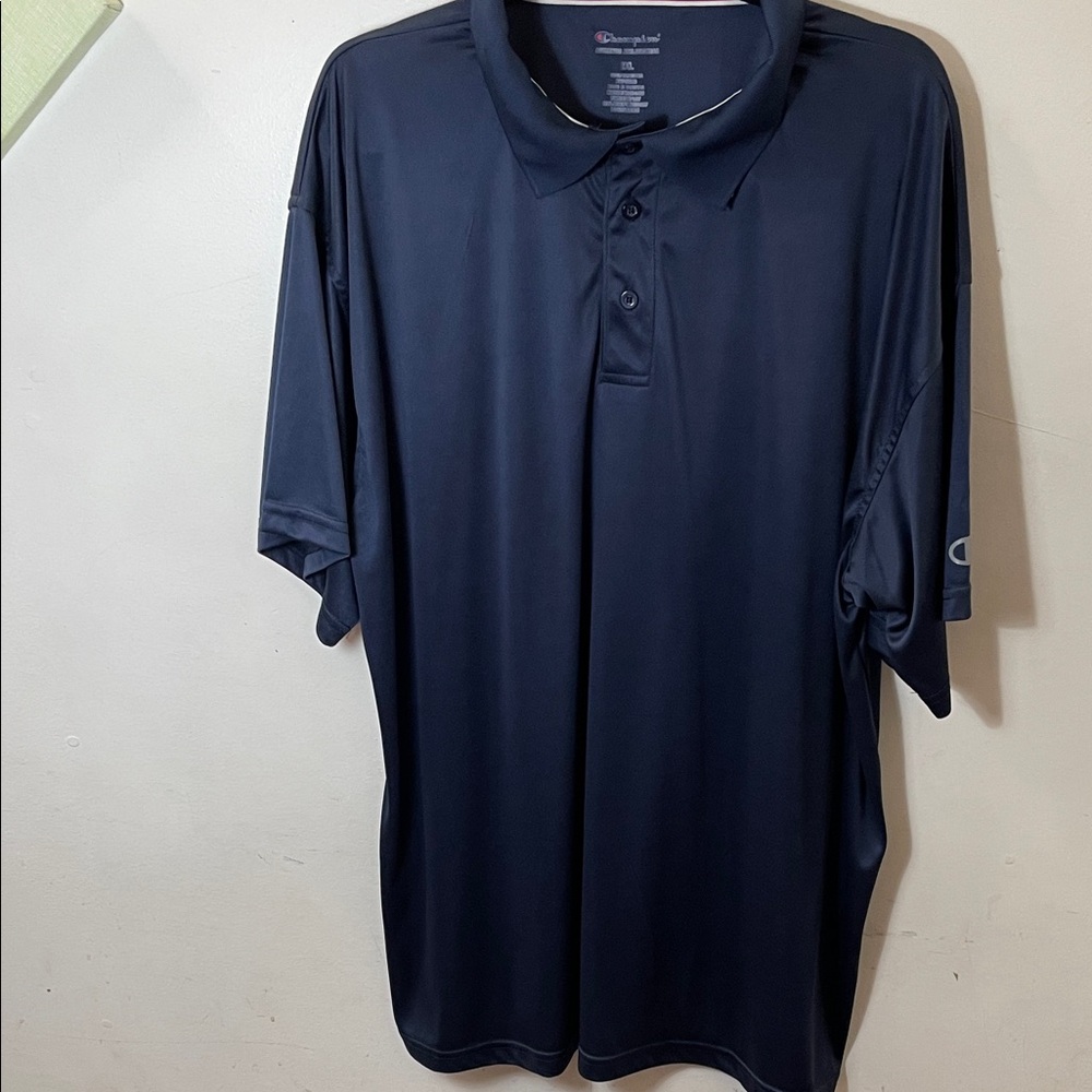 Champion Men's Dark Blue Polo Shirt